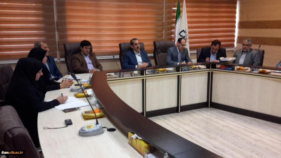 جلسه مشترک دانشگاه فرهنگیان با اداره کل آموزش و پرورش استان ایلام