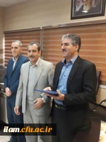 جلسه معارفه معاون هماهنگی دانشگاه فرهنگیان ایلام