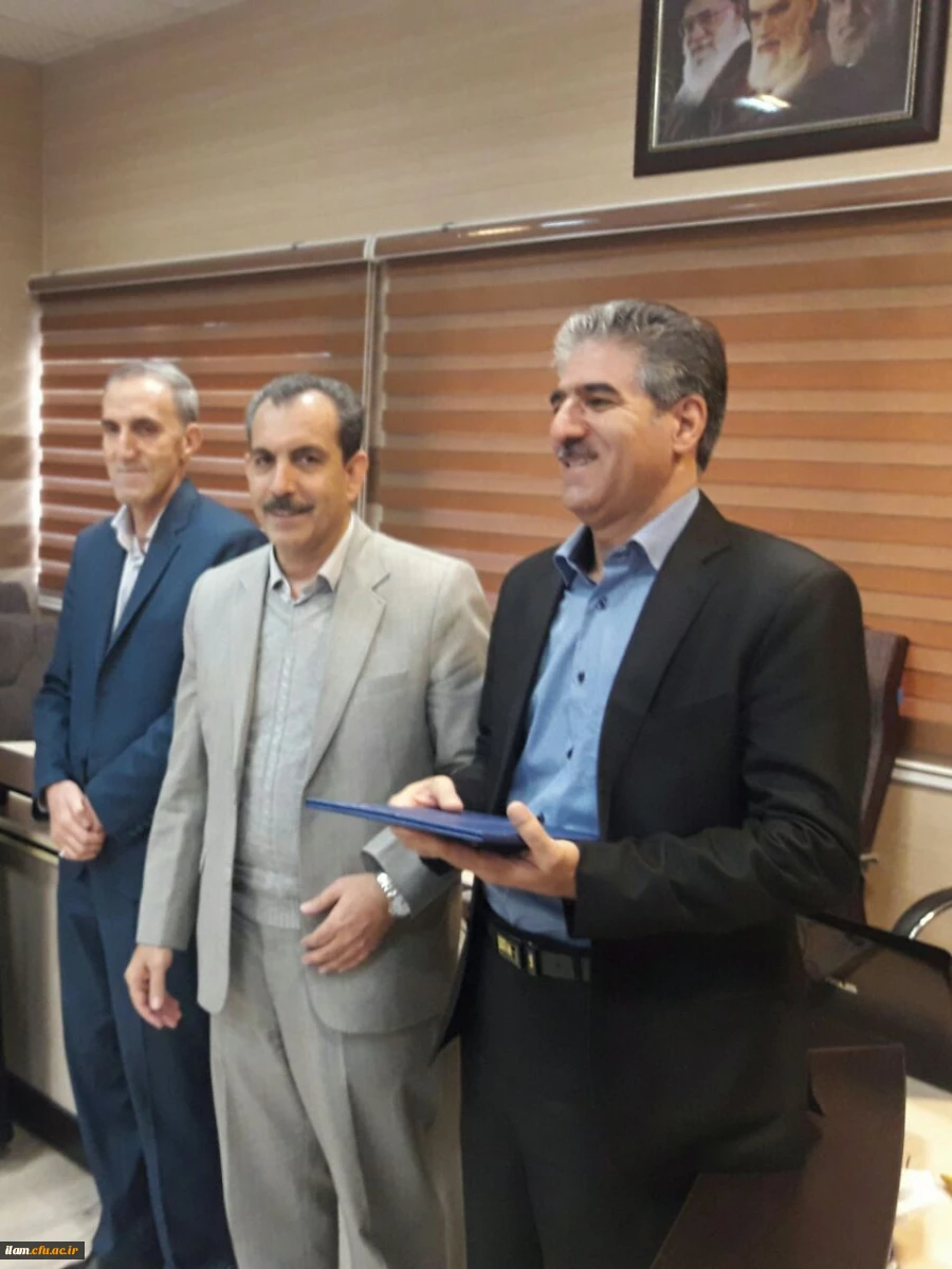 جلسه معارفه معاون هماهنگی دانشگاه فرهنگیان ایلام