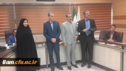 جلسه معارفه معاون هماهنگی دانشگاه فرهنگیان ایلام