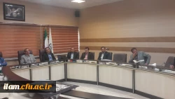 جلسه معارفه معاون هماهنگی دانشگاه فرهنگیان ایلام