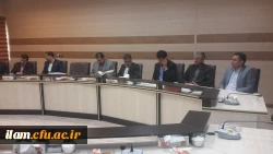 جلسه معارفه معاون هماهنگی دانشگاه فرهنگیان ایلام