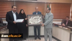 تجلیل از بازنشستگان دانشگاه فرهنگیان استان