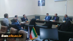 دیدار معاون پژوهش و فناوری دانشگاه فرهنگیان کشور با دانشگاه فرهنگیان استان ایلام