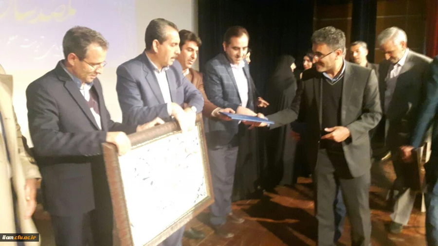 مراسم یکصدمین سال تربیت معلم در ایران و هفته پژوهش در دانشگاه فرهنگیان استان ایلام