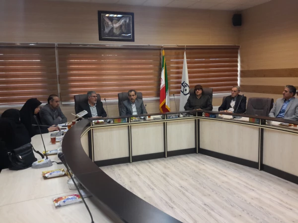 جلسه مدیران صندوق ذخیره فرهنگیان استان با دانشگاه فرهنگیان