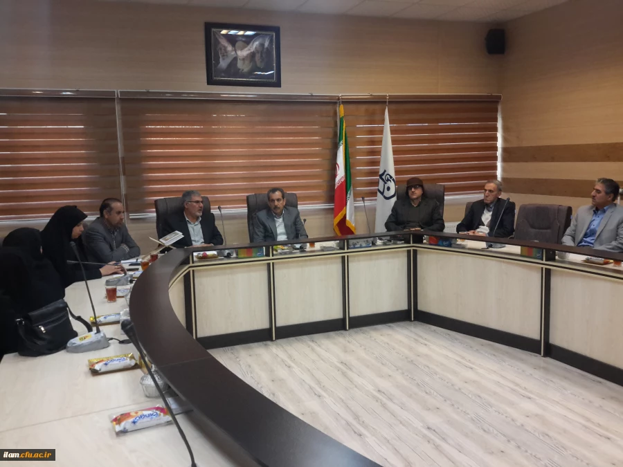 جلسه مدیران صندوق ذخیره فرهنگیان استان با دانشگاه فرهنگیان