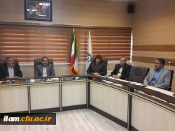 جلسه مدیران صندوق ذخیره فرهنگیان استان با دانشگاه فرهنگیان