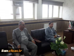 جلسه دانشگاه فرهنگیان با مدیرعامل بانک تجارت استان ایلام