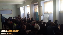 حضور حجه الاسلام والمسلمین کریمی تبار در پردیس شهید مدرس