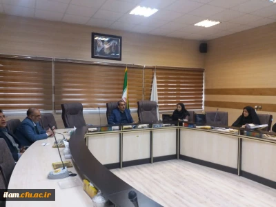 جلسه شورای پژوهشی مدیریت امور پردیس های استان ایلام