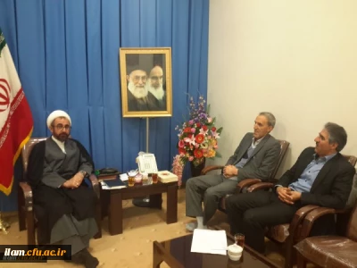 دیدار مسئولین دانشگاه فرهنگیان استان با نماینده محترم ولی فقیه در استان و امام جمعه ایلام