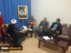 دیدار مسئولین دانشگاه فرهنگیان استان با نماینده محترم ولی فقیه در استان