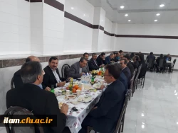 نشست هم اندیشی اساتید و کارکنان دانشگاه با معاونت محترم طرح و برنامه