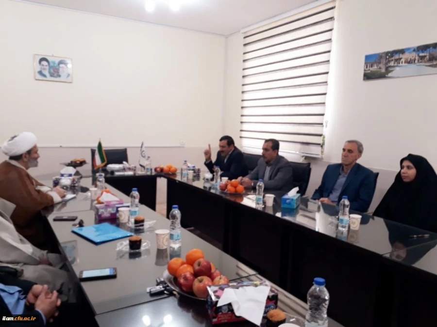 دیدارحجه الاسلام والمسلمین درودی با معاونت محترم طرح و برنامه و مسئولین دانشگاه فرهنگیان