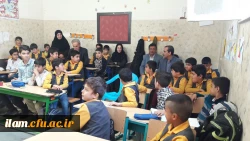 بازدید دانشگاه فرهنگیان از مدارس طرح هدف کارورزی استان