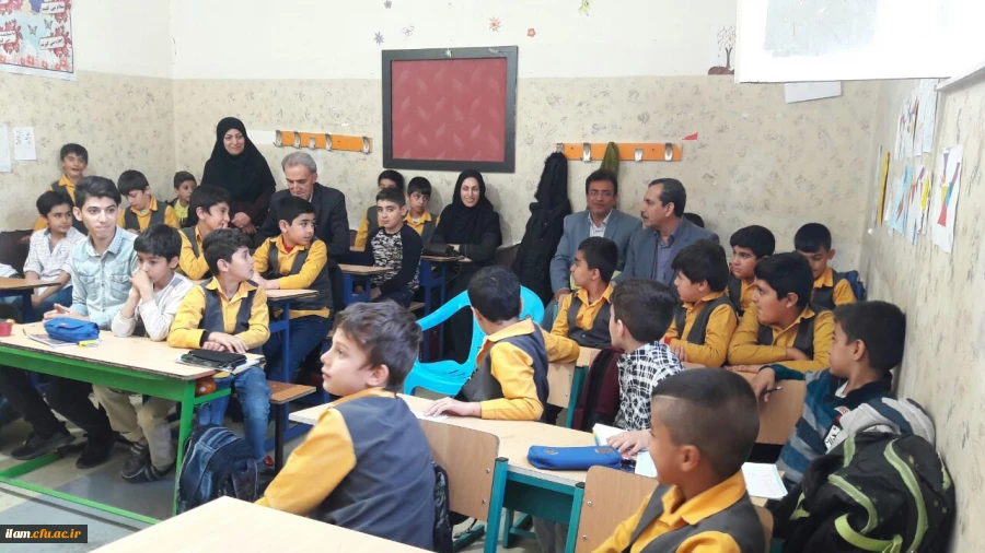 بازدید دانشگاه فرهنگیان از مدارس طرح هدف کارورزی استان