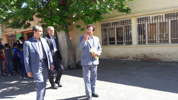 بازدید دانشگاه فرهنگیان از مدارس طرح هدف کارورزی استان