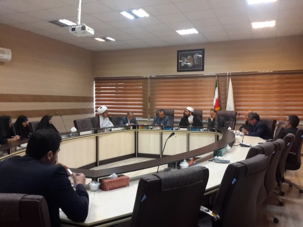 جلسه ستاد اقامه نماز در دانشگاه فرهنگیان استان ایلام