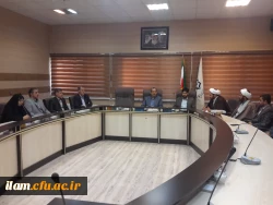 جلسه ستاد اقامه نماز در دانشگاه فرهنگیان استان ایلام