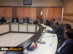 دهمین جلسه شورای نظارت، ارزیابی و تعیین کیفیت دانشگاه فرهنگیان استان ایلام
