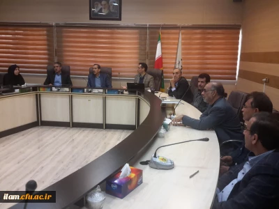 دهمین جلسه شورای نظارت، ارزیابی و تعیین کیفیت دانشگاه فرهنگیان استان ایلام