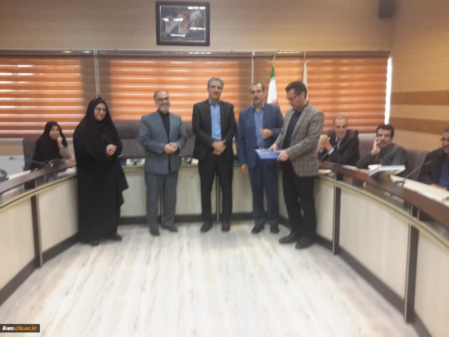 دهمین جلسه شورای نظارت، ارزیابی و تعیین کیفیت دانشگاه فرهنگیان استان ایلام