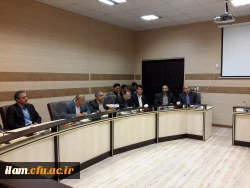 برگزاری نشست بسیج اساتید دانشگاه فرهنگیان با حضور فرماندهی محترم سپاه امیرالمرمنین(ع) استان