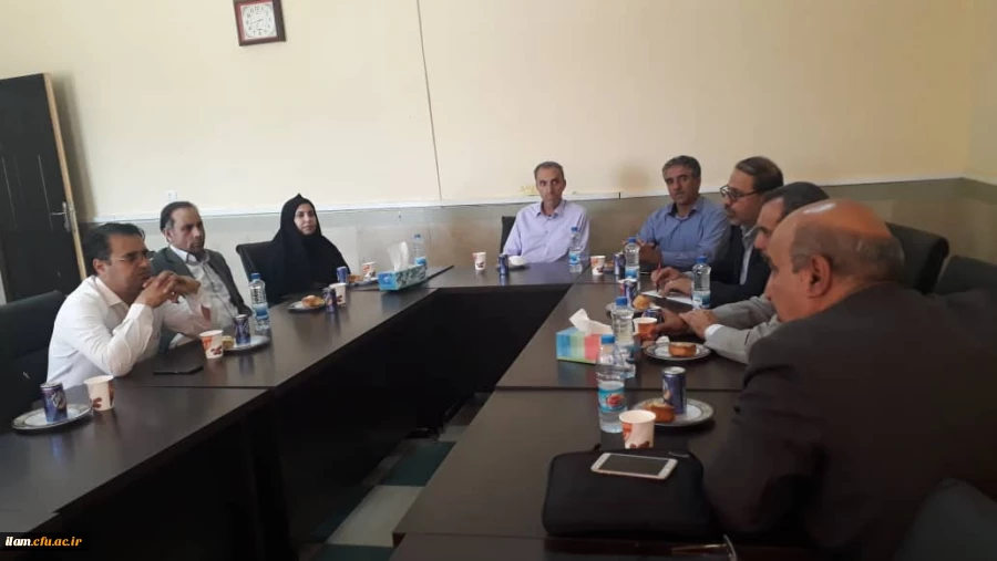 بازدید معاونت محترم رفاه و پشتیبانی سازمان مرکزی از سالن اجتماعات