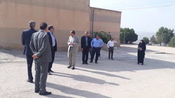 بازدید مدیر کل محترم رفاه و پشتیبانی سازمان مرکزی از سالن اجتماعاات پردیس شهید مدرس