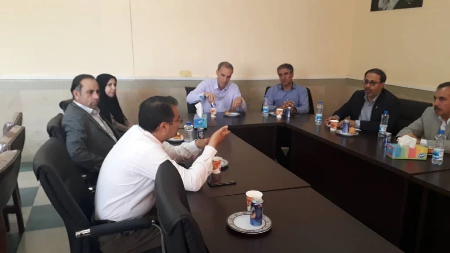 بازدید مدیر کل محترم رفاه و پشتیبانی سازمان مرکزی از سالن اجتماعاات پردیس شهید مدرس