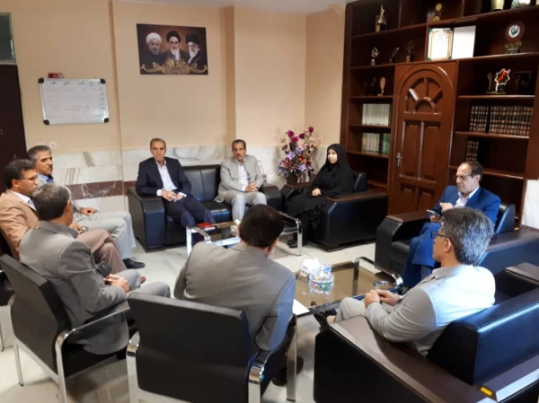 نشست مشترک هیات رئیسه دانشگاه فرهنگیان ایلام با مدیر کل آموزش و پرورش استان