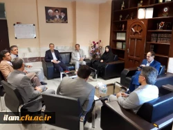 نشست مشترک هیات رئیسه دانشگاه فرهنگیان ایلام با مدیر کل آموزش و پرورش استان