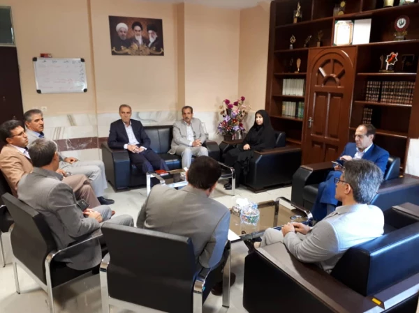 نشست مشترک هیات رئیسه دانشگاه فرهنگیان ایلام با مدیر کل آموزش و پرورش استان