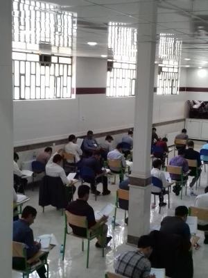 آزمون اصلح ویژه ی مهارت آموزان ماده 28 در پردیس امام جعفر صادق(ع) ایلام برگزار شد. 4