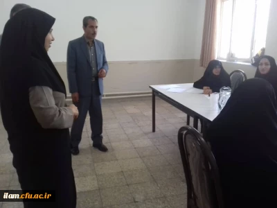 بازدید از مراحل انجام مصاحبه داوطلبان ورود به دانشگاه فرهنگیان استان ایلام