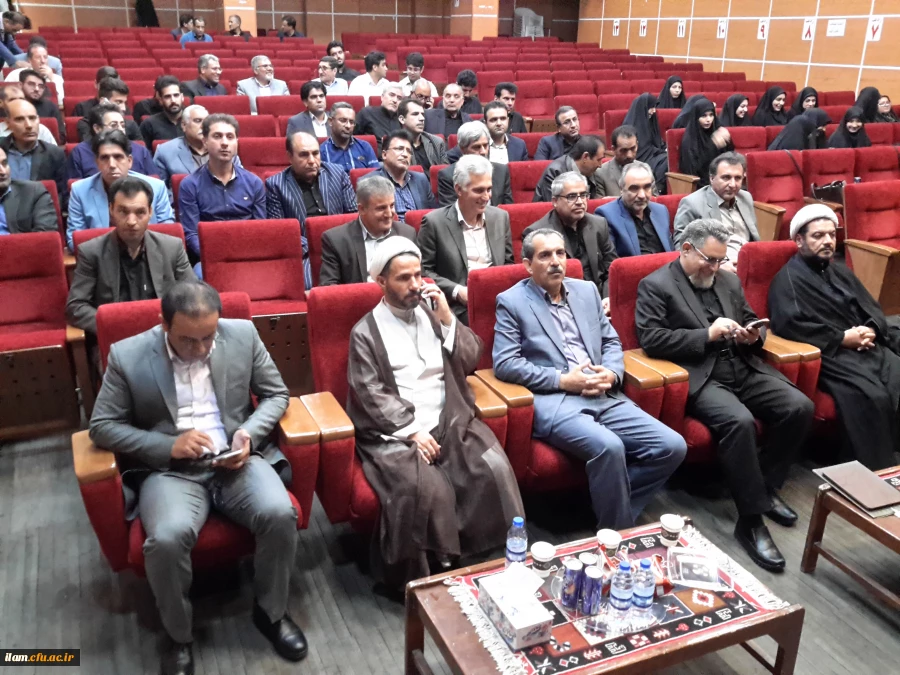 مراسم تکریم و معارفه سرپرست دانشگاه فرهنگیان ایلام