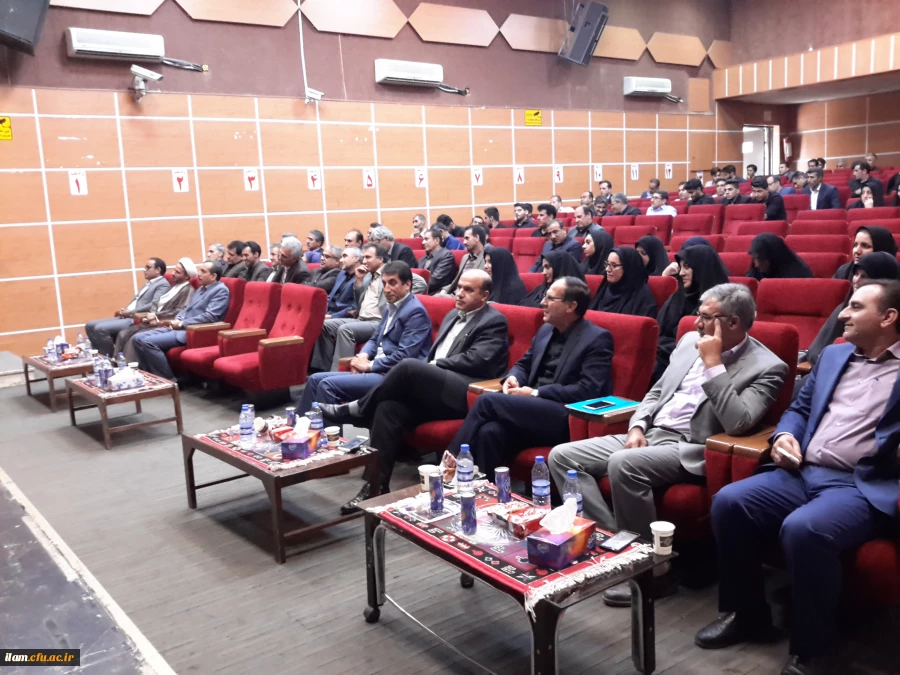 مراسم تکریم و معارفه سرپرست دانشگاه فرهنگیان ایلام