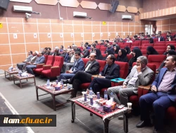 مراسم تکریم و معارفه سرپرست دانشگاه فرهنگیان ایلام