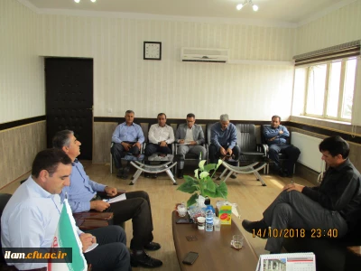 نشست سرپرست محترم جدید مدیریت با کارکنان لایه استانی دانشگاه