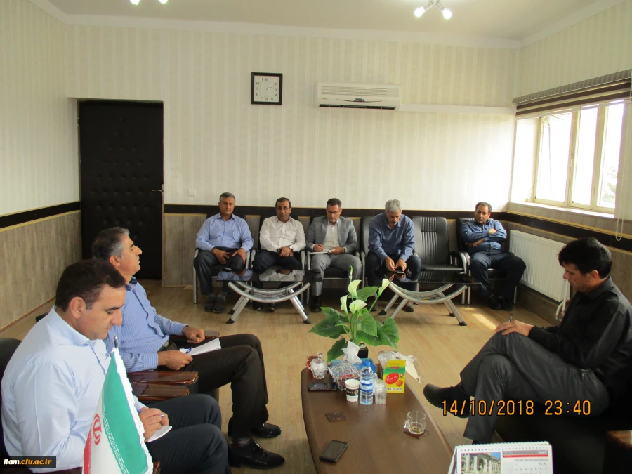 نشست سرپرست محترم دانشگاه با کارکنان استانی