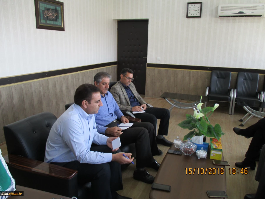 نشست سرپرست محترم دانشگاه با کارکنان استانی