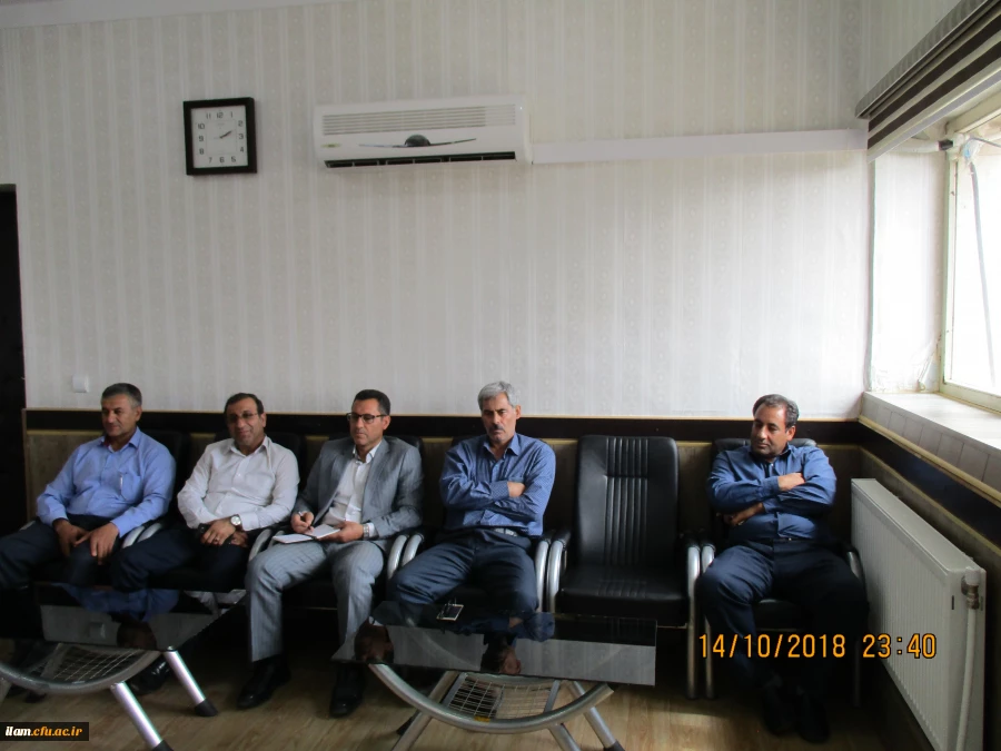 نشست سرپرست محترم دانشگاه با کارکنان استانی