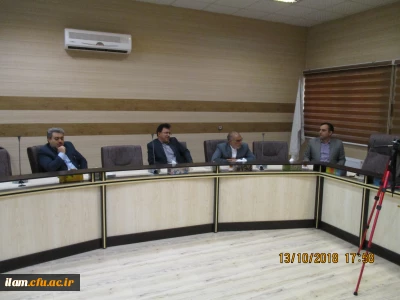 برگزاری جلسه شورای پژوهش با حضور سرپرست جدید دانشگاه فرهنگیان استان ایلام