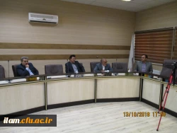 برگزاری جلسه شورای پژوهش با حضور سرپرست جدید دانشگاه فرهنگیان استان ایلام