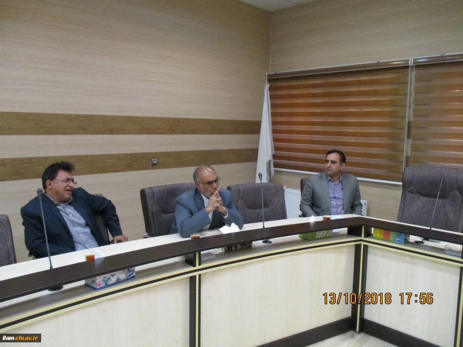 برگزاری جلسه شورای پژوهش با حضور سرپرست جدید دانشگاه فرهنگیان استان ایلام