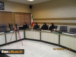 برگزاری جلسه شورای پژوهش با حضور سرپرست جدید دانشگاه فرهنگیان استان ایلام