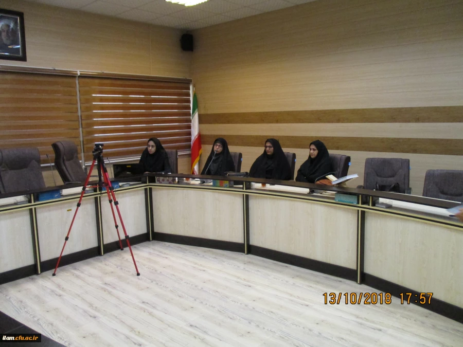 برگزاری جلسه شورای پژوهش با حضور سرپرست جدید دانشگاه فرهنگیان استان ایلام