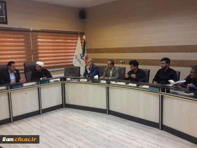 جلسه ستاد اربعین دانشگاه فرهنگیان ایلام با حضور دکتر تاج الدین صالحیان