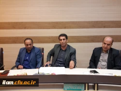 آیین تکریم و معارفه دبیر دفتر هم اندیشی اساتید